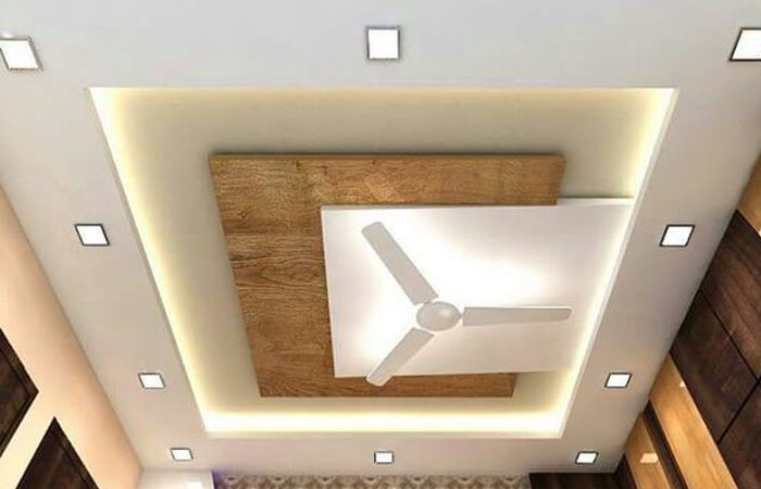 طرح کناف پذیرایی برای زیبایی سالن نشیمن 31 طرح کناف پذیرایی - طرحهای لایهای سقف کاذب برای سالن