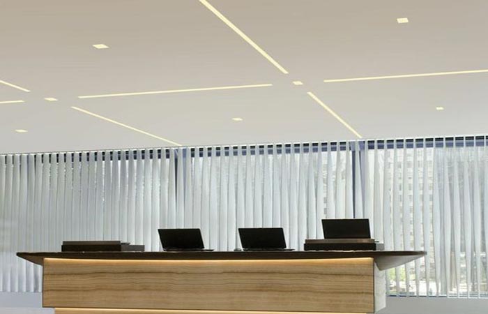 طراحی سقف کاذب - طرح‌های سقف کاذب برای پذیرش دفتر