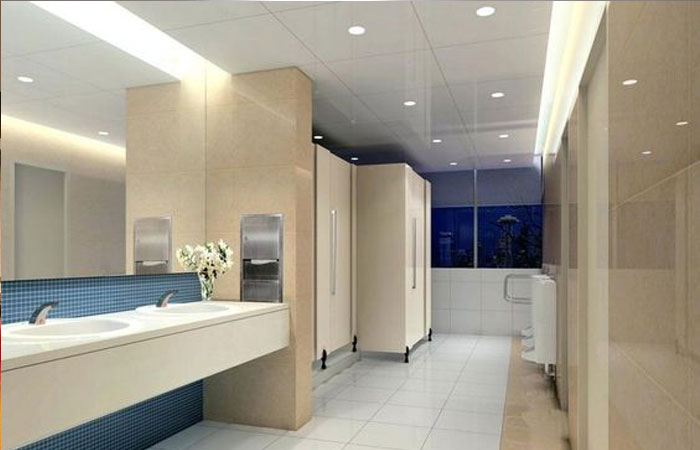 طراحی سقف کاذب - سرویس بهداشتی