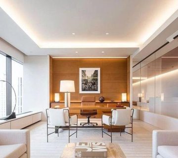 طراحی سقف کاذب مغازه، دفتر و فروشگاه جهت بهبود بهره‌وری