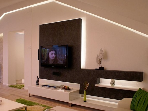 کناف پشت تلویزیون - در کلاف پشت تلویزیون باید از چه متریالی استفاده شود؟