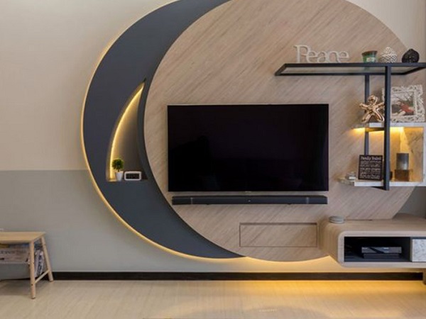 کناف پشت تلویزیون - مزایای استفاده از کناف در دکوراسیون پذیرایی