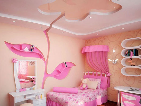 سقف کاذب اتاق خواب کودک - چه نوع سقف کاذبی مناسب اتاق کودکتان است؟