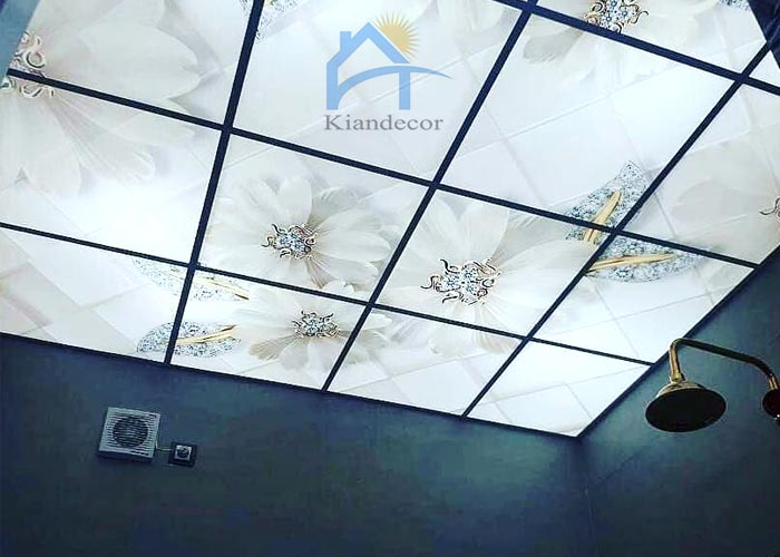 سقف کاذب حمام 30 سقف کاذب حمام - سقف کاذب شیشهای