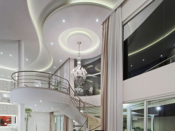 انواع سقف کاذب مدرن ویلا 13 سقف کاذب مدرن ویلا - سقف کناف مناسب برای ویلا