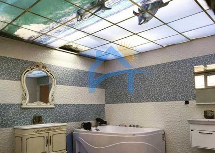 سقف کاذب حمام 19 سقف کاذب طلقی حمام