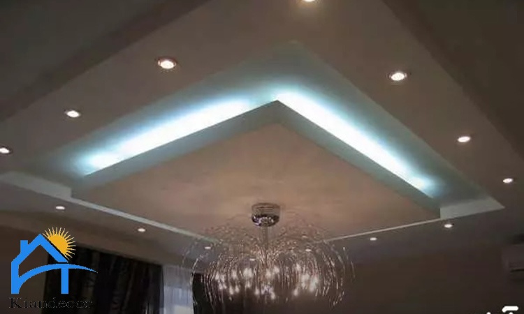 انواع کناف دور لوستر