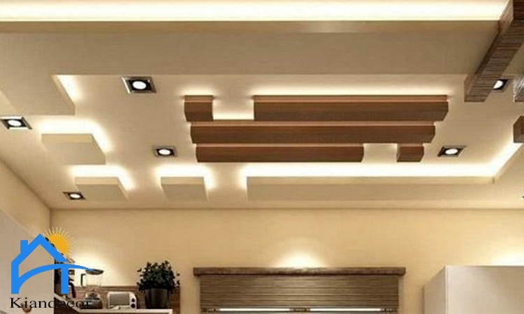 کناف طرحدار برای سقف کوتاه