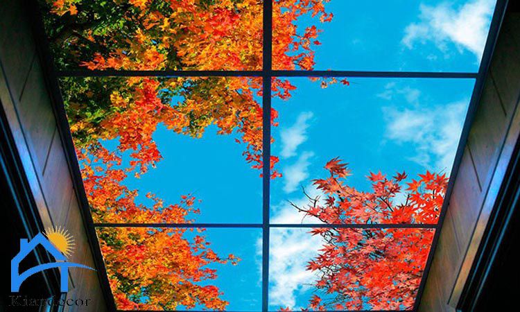 سقف کاذب آسمان مجازی آشپزخانه 2 نصب سقف کاذب آشپزخانه آسمان مجازی