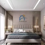 کناف پشت تخت خواب