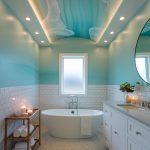 سقف کاذب سه بعدی سرویس بهداشتی