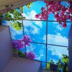 سقف سه بعدی سرویس بهداشتی