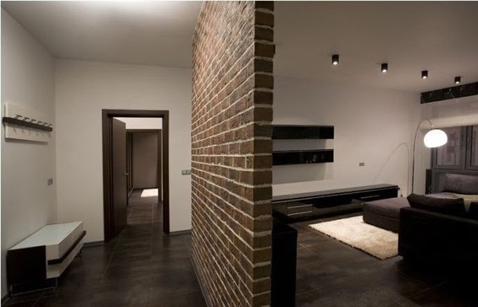 دیوار آجری یا بلوکی