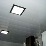 سقف پی وی سی دستشویی