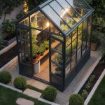 سقف گلخانه با پلی کربنات