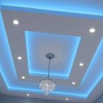 سقف کناف ساده با هالوژن