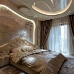 طراحی سقف اتاق خواب مدرن