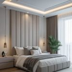 سقف اتاق خواب مدرن