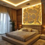 طراحی سقف اتاق خواب مدرن