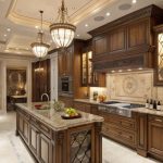 کناف سقف آشپزخانه کلاسیک