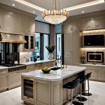 کناف سقف آشپزخانه کلاسیک