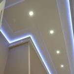 سقف کناف ساده با هالوژن