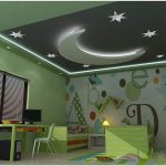 کناف اتاق کودک ماه و ستاره