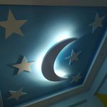 کناف اتاق کودک ماه و ستاره