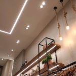 سقف کناف مغازه بوتیک