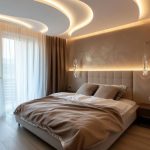 کناف سقف اتاق خواب جدید
