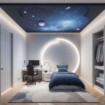 سقف کاذب اتاق خواب کودک