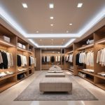 سقف کناف مغازه بوتیک