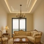 کناف ساده سقف پذیرایی