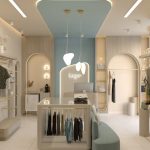 سقف کناف مغازه بوتیک