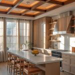 سقف آشپزخانه زیبا