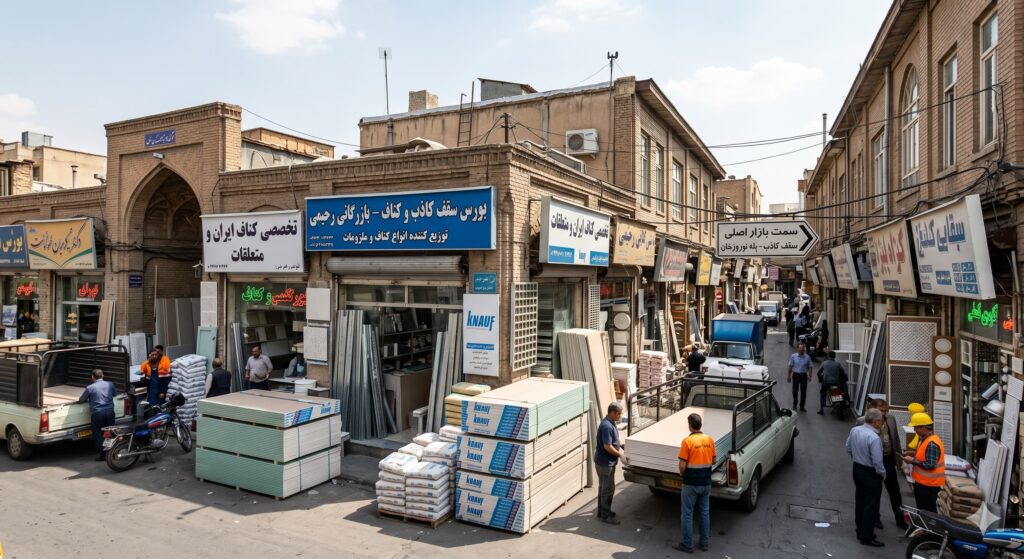 ورق کناف از کجا بخرم [بورس سقف کاذب در تهران کجاست + آدرس]