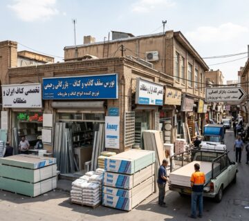 ورق کناف از کجا بخرم [بورس سقف کاذب در تهران کجاست + آدرس]