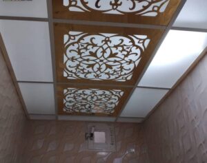 سقف کاذب PVC سرویس بهداشتی
